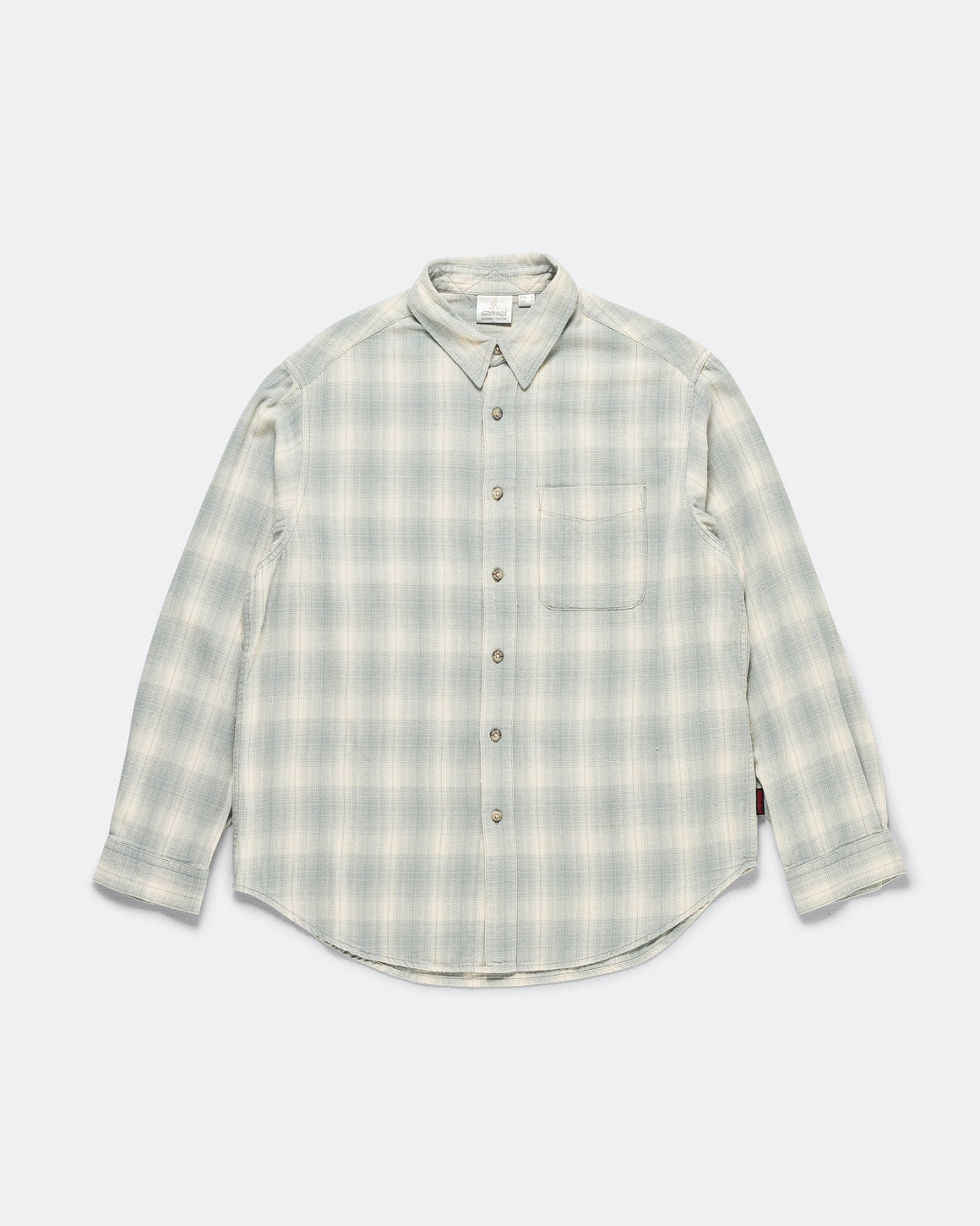 Gramicci - Piled Flannel Shirt - Storm - UP THERE