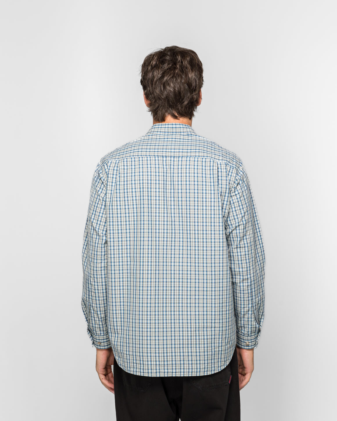 Gramicci - Poplin Millwood Shirt - Blue - UP THERE