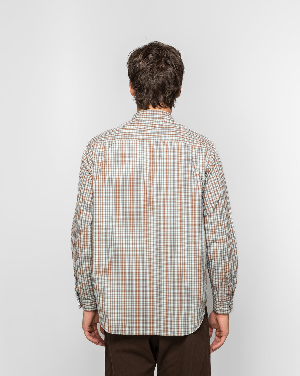 Gramicci - Poplin Millwood Shirt - Brown - UP THERE