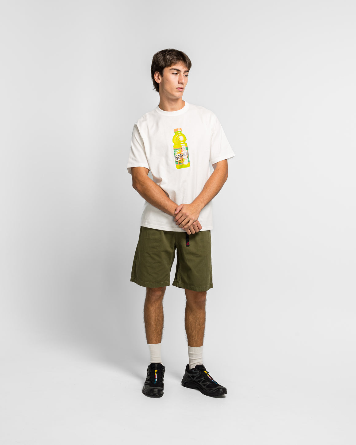 Gramicci - Quencher Tee - White - UP THERE