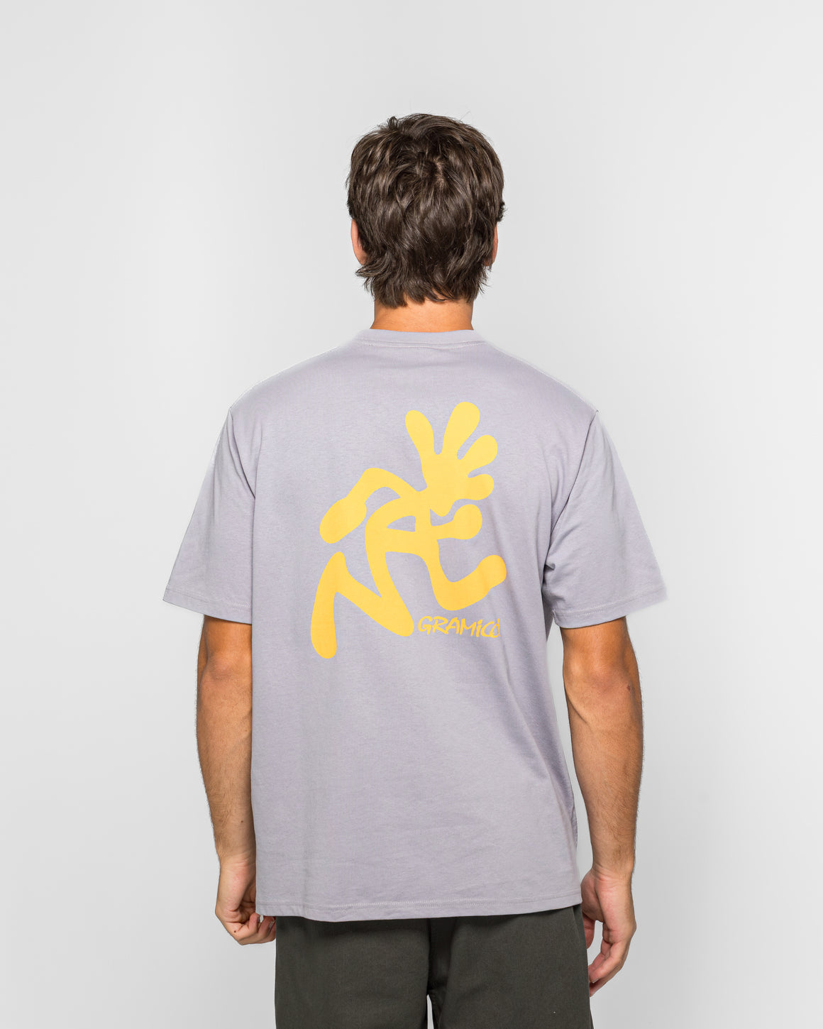Gramicci - Running Man Tee - Lavendar - UP THERE
