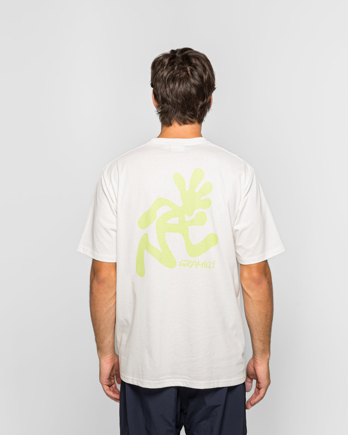 Gramicci - Running Man Tee - White - UP THERE