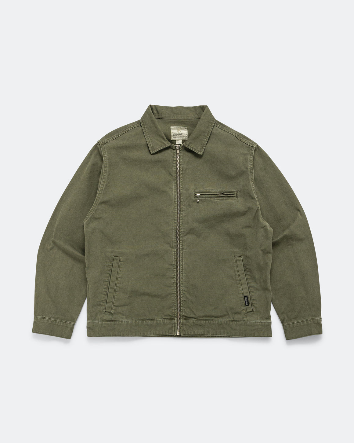 Gramicci - Taos Canvas Jacket - Moss - UP THERE