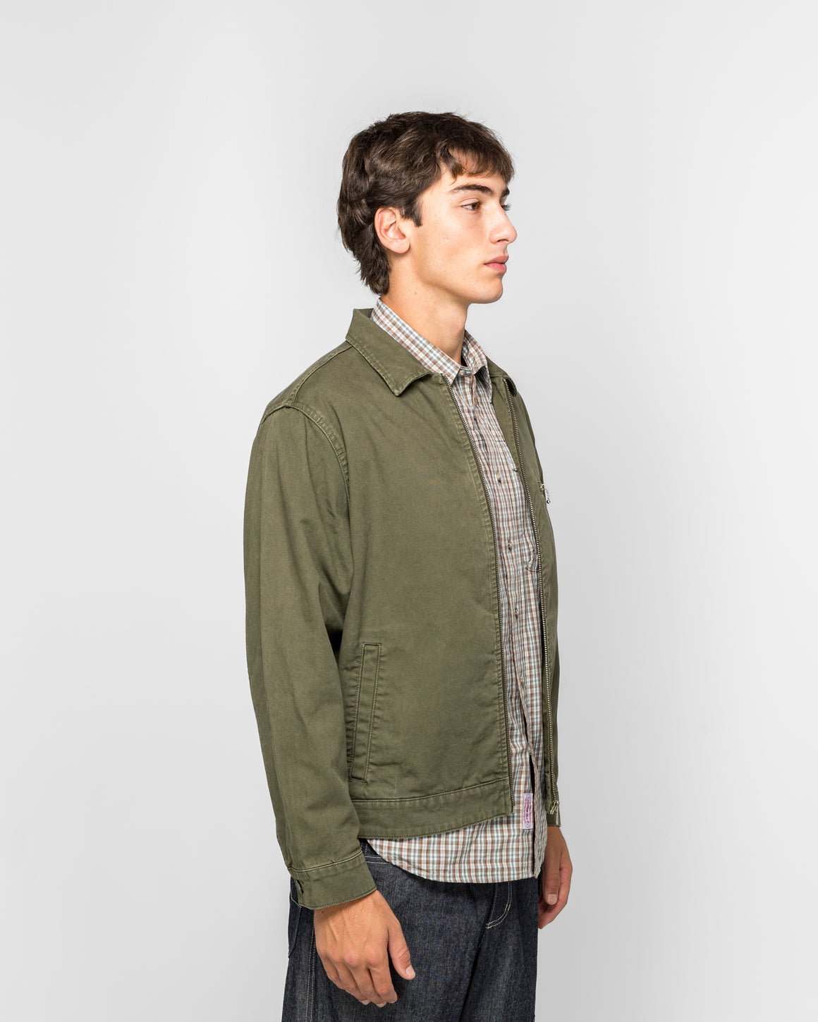 Gramicci - Taos Canvas Jacket - Moss - UP THERE