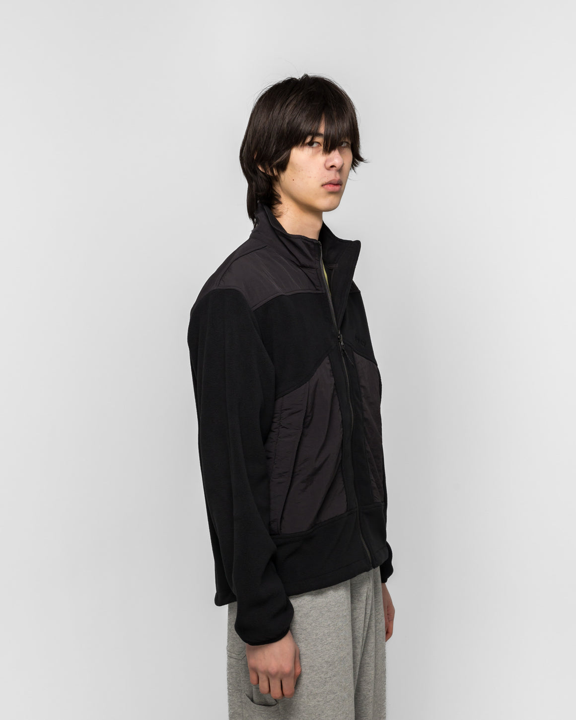 Gramicci - Thermal Fleece Jacket - Black - UP THERE