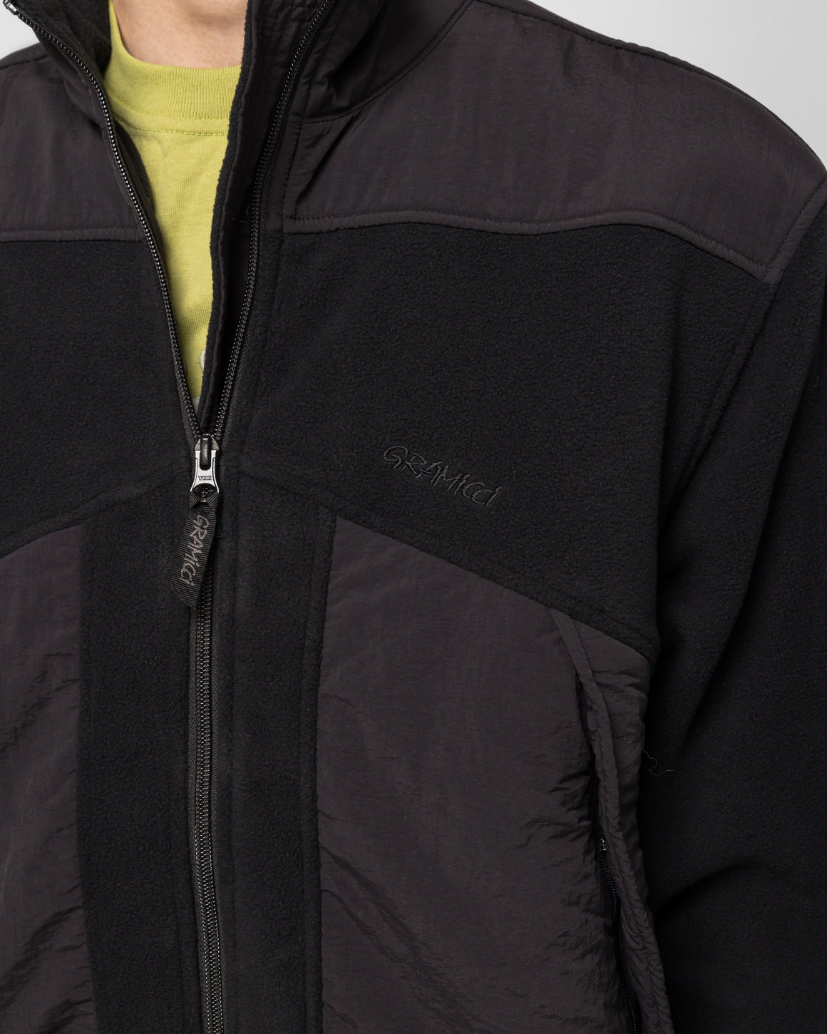 Gramicci - Thermal Fleece Jacket - Black - UP THERE