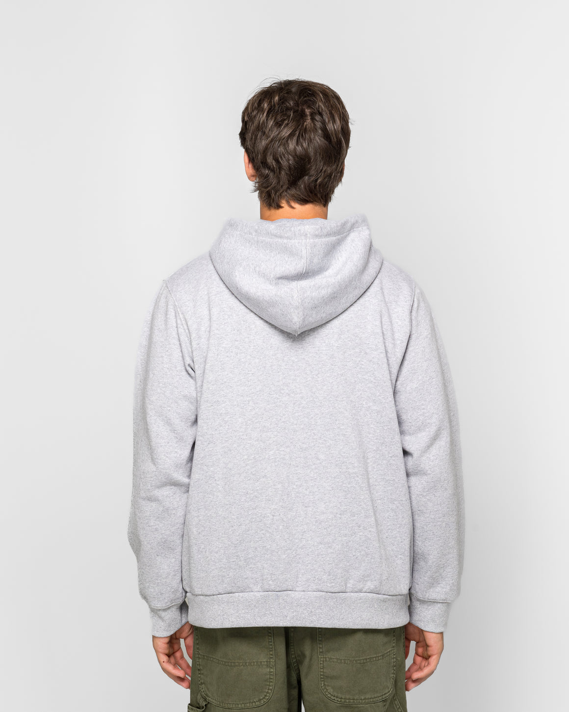 Gramicci - Turtle Hooded Sweatshirt - Heather Grey - UP THERE