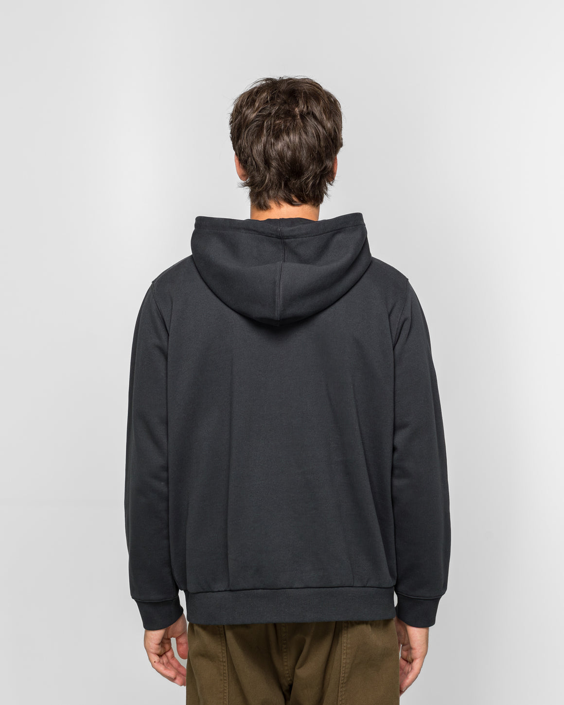 Gramicci - Turtle Hooded Sweatshirt - Vintage Black - UP THERE