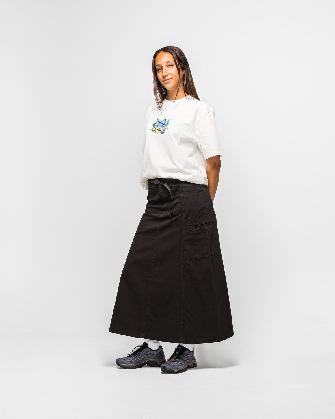 Gramicci - Voyager Skirt - Black - UP THERE