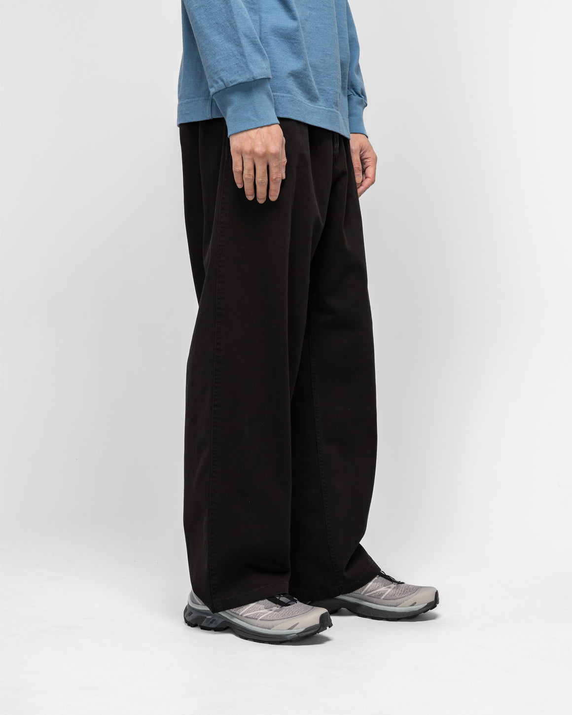 Gramicci - Wide Pants - Black - UP THERE