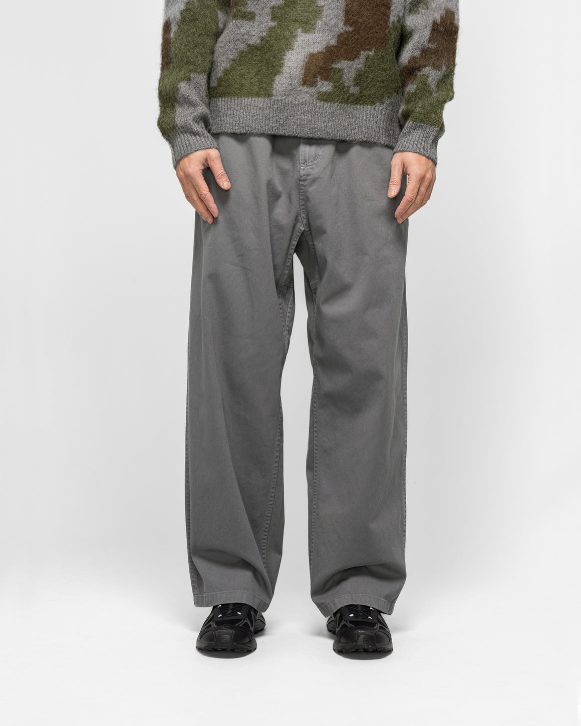 Gramicci - Wide Pants - Seal - UP THERE