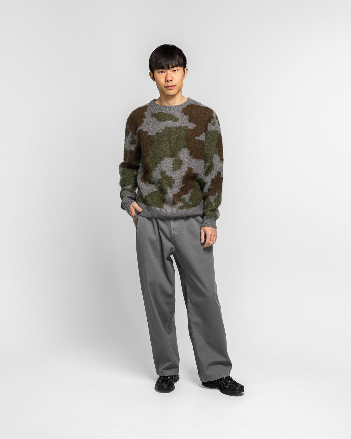 Gramicci - Wide Pants - Seal - UP THERE