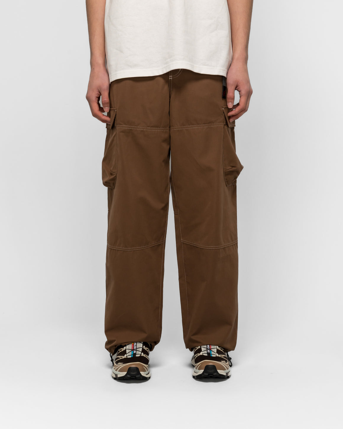 Gramicci - WR Cargo Pant - Deep Brown - UP THERE