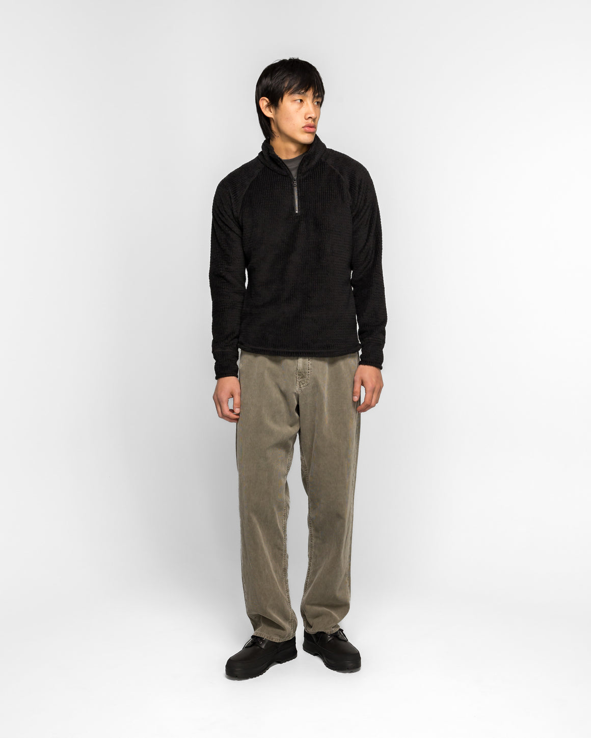 HAVEN - Ascent Zip Neck Polartec Alpha Fleece - Black - UP THERE