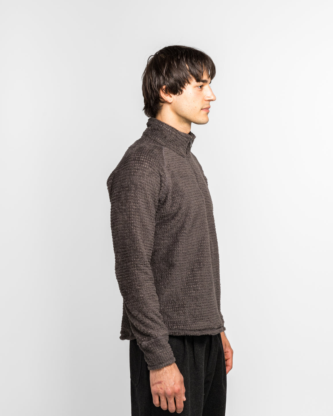 HAVEN - Ascent Zip Neck - Polartec Alpha Fleece Umber - UP THERE