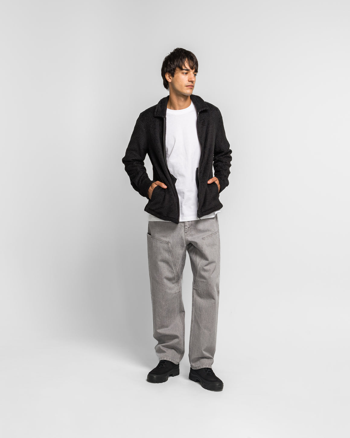 HAVEN - Guide Shirt Polartec Alpha - Black - UP THERE