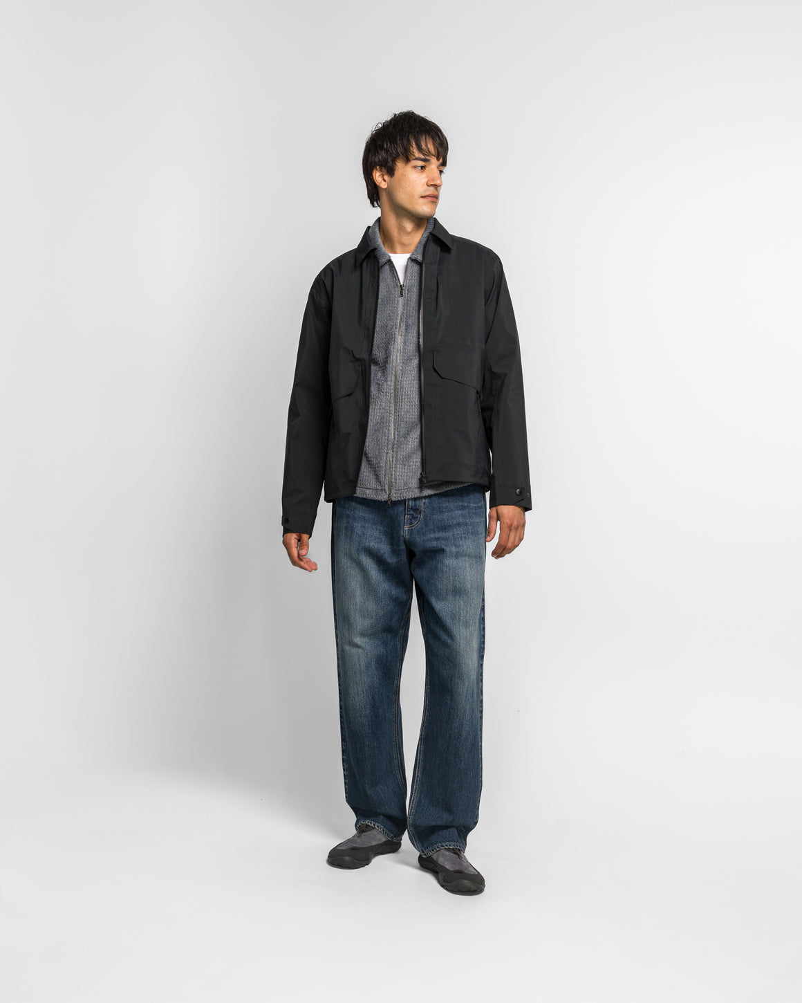 HAVEN - Index Jacket 3L GORE-TEX - Black Nylon - UP THERE