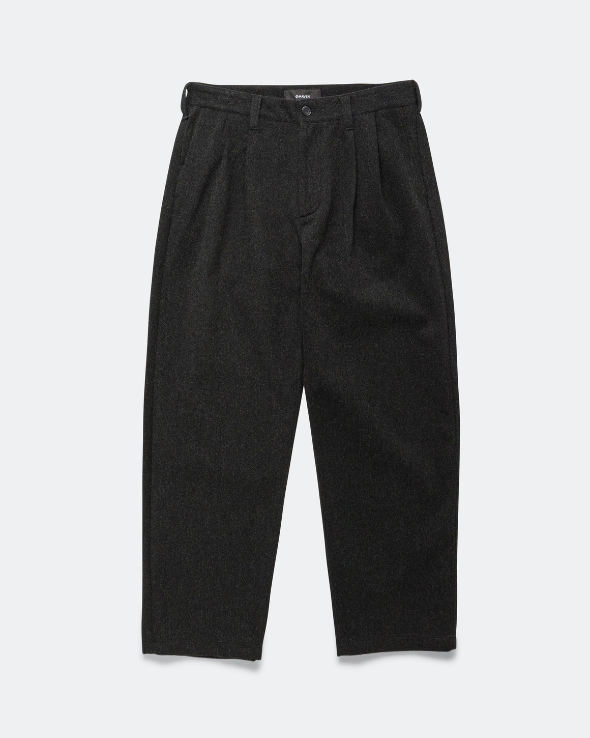 HAVEN - Shop Pant - Loro Piana Storm System 3L Wool Charcoal - UP THERE