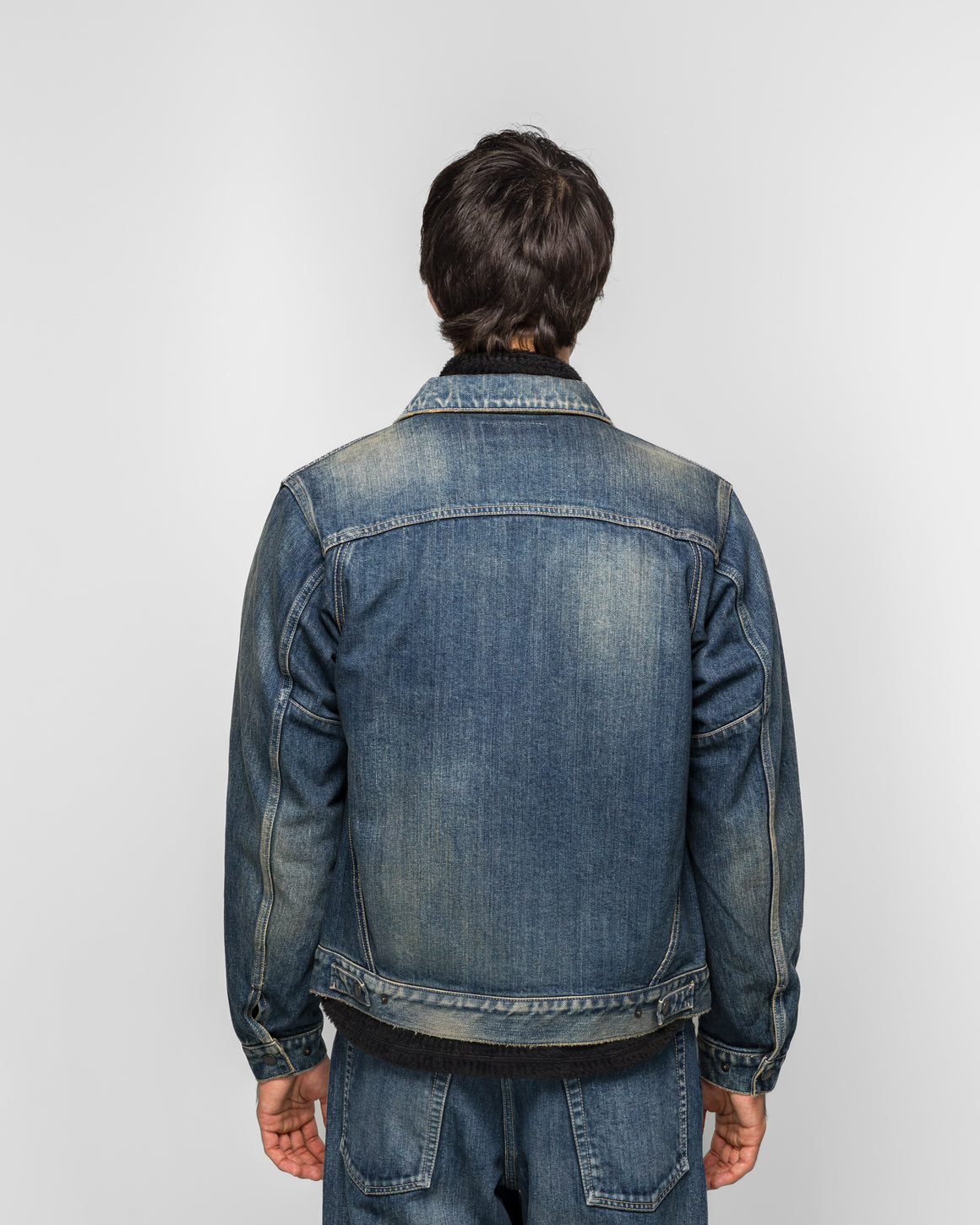 HAVEN - Station Jacket Suvin Cotton - Washed Indigo - UP THERE
