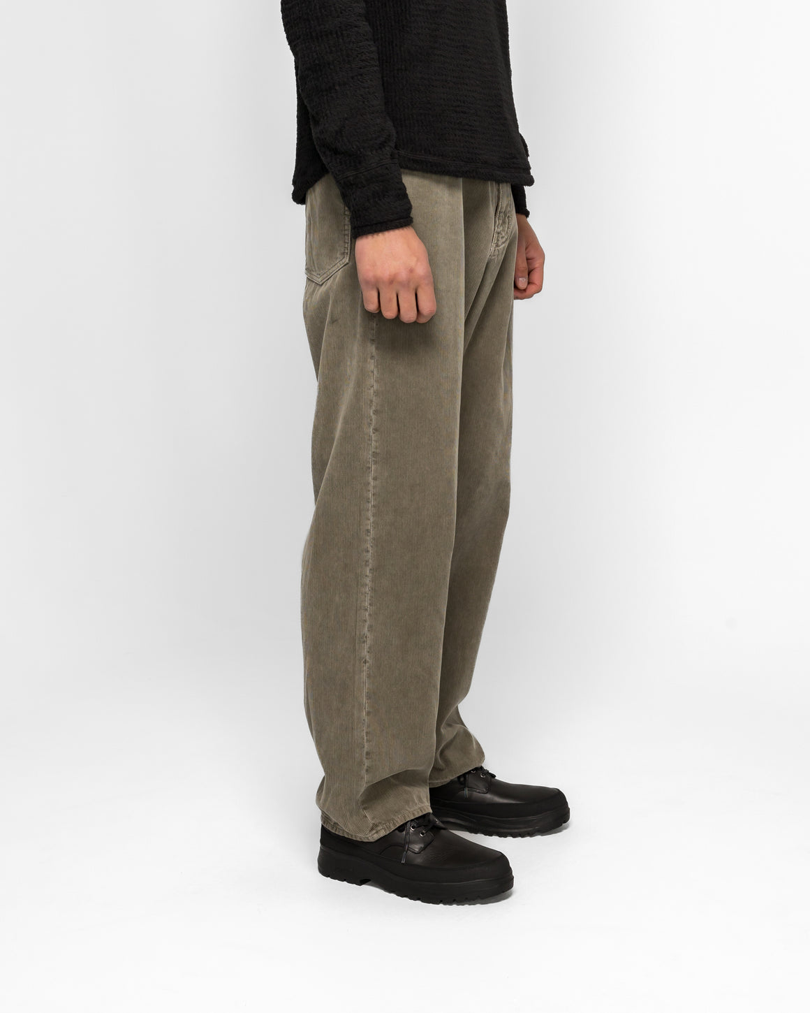 HAVEN - Station Pant Corduroy Sulfur Dye - Taupe - UP THERE