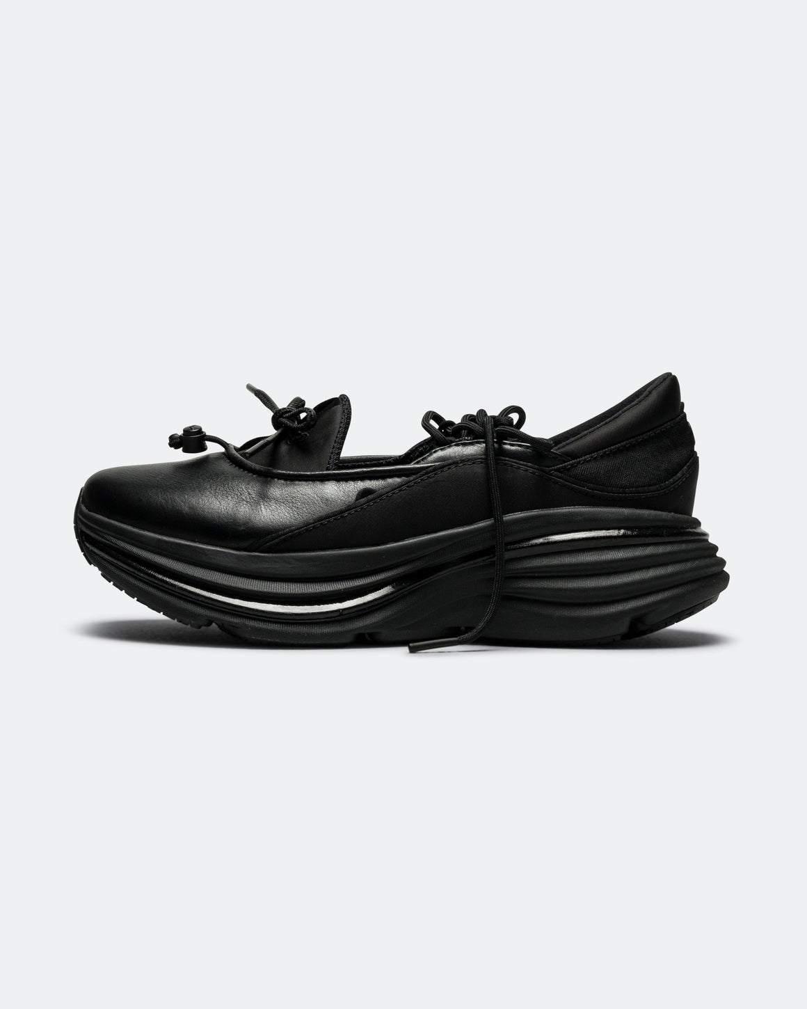 HOKA - Bondi Mary Jane - Black/Black - UP THERE