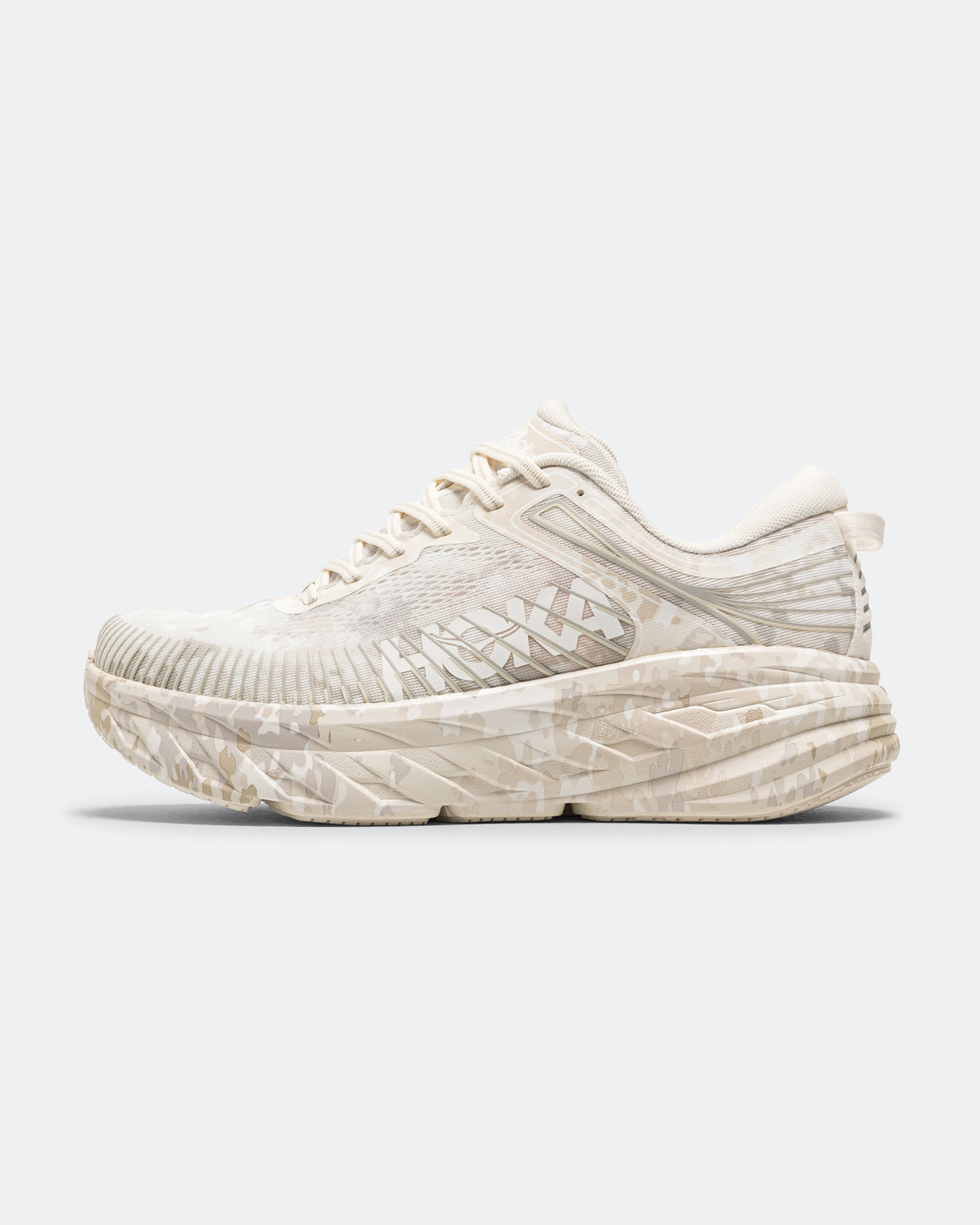 HOKA - Bondi 7 x BEAMS - Turtledove/Tidal Foam - UP THERE