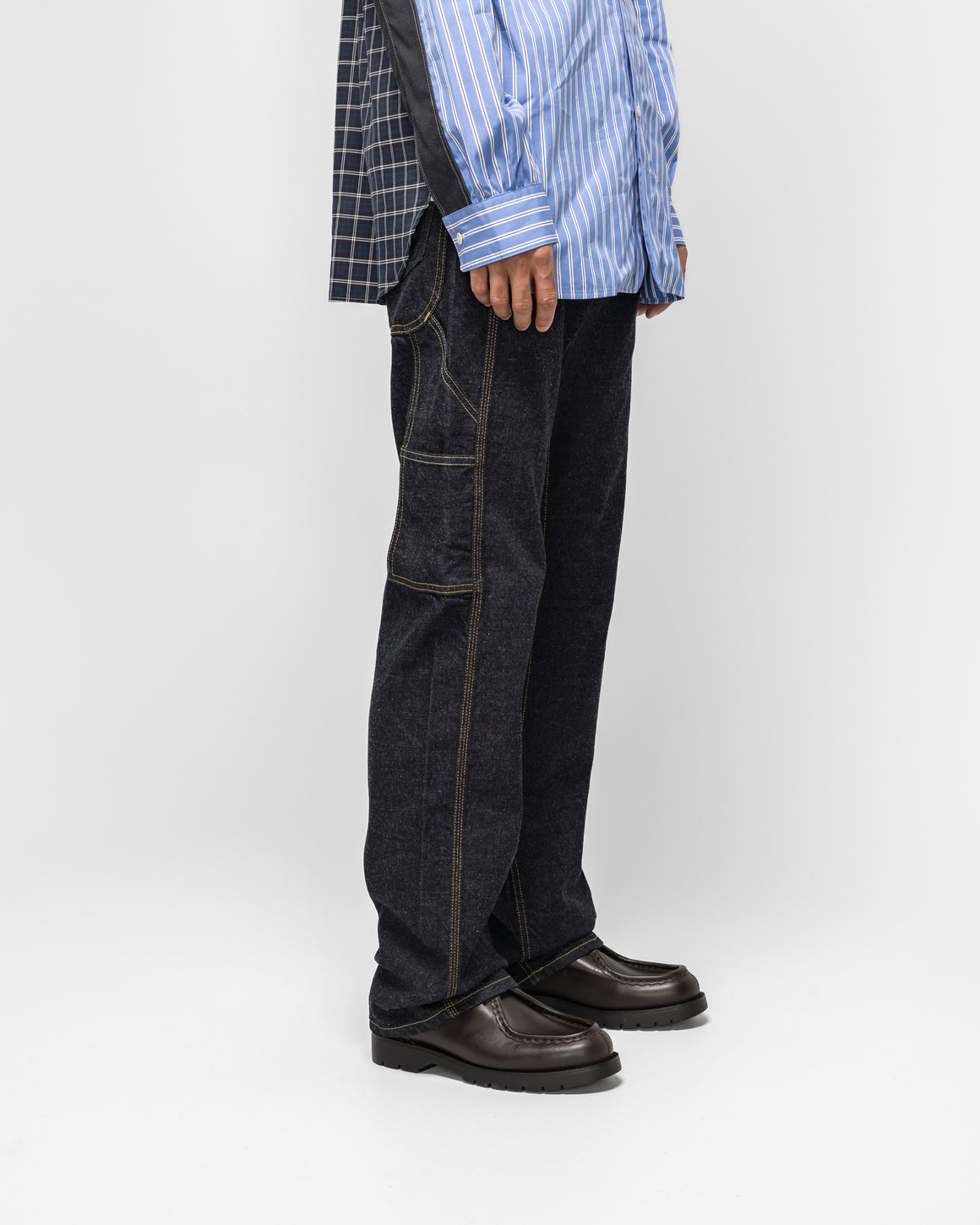 Junya Watanabe MAN - Cotton Canvas Workwear Trousers x Levi's - Indigo - UP THERE