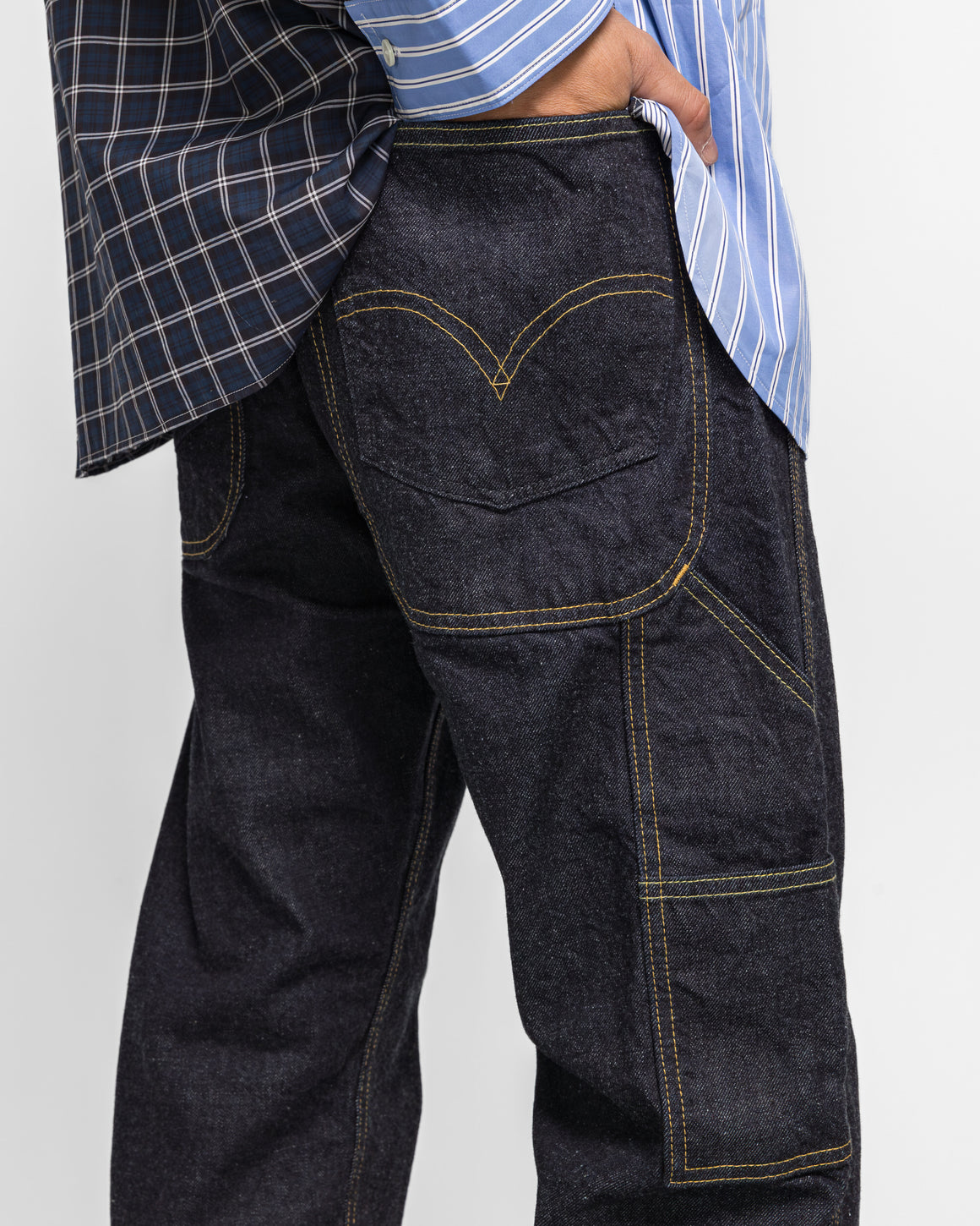 Junya Watanabe MAN - Cotton Canvas Workwear Trousers x Levi's - Indigo - UP THERE