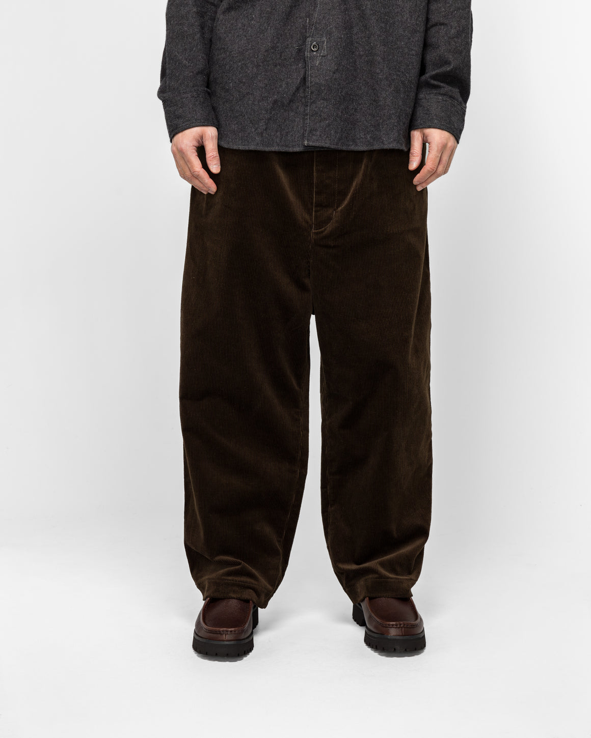 Junya Watanabe MAN - Cotton Corduroy Pants - Dark Brown - UP THERE