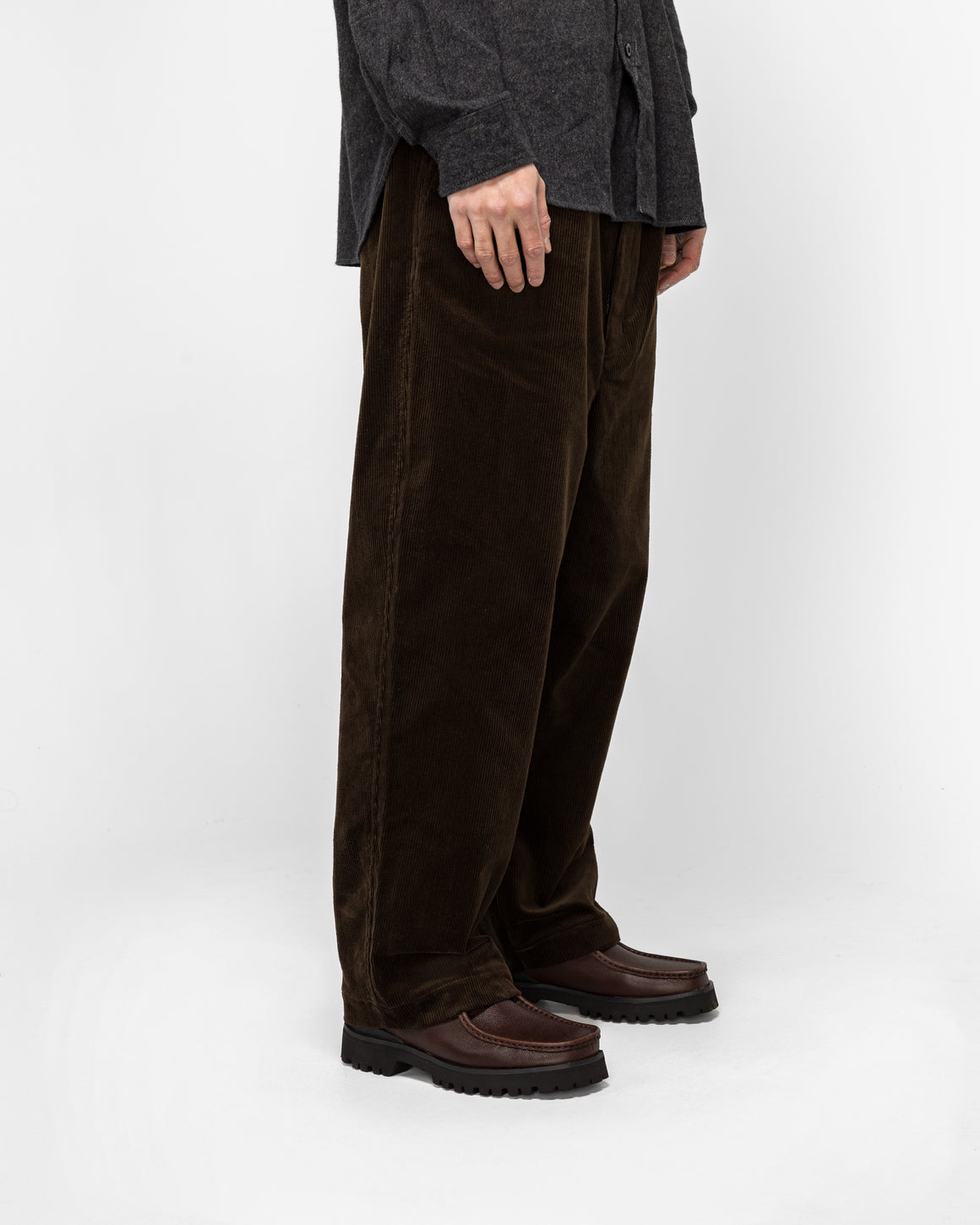 Junya Watanabe MAN - Cotton Corduroy Pants - Dark Brown - UP THERE