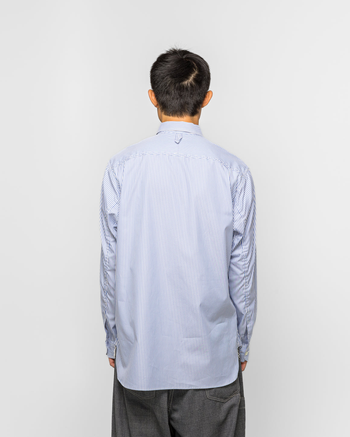 Junya Watanabe MAN - Cotton Stripe Shirt - Blue/White - UP THERE