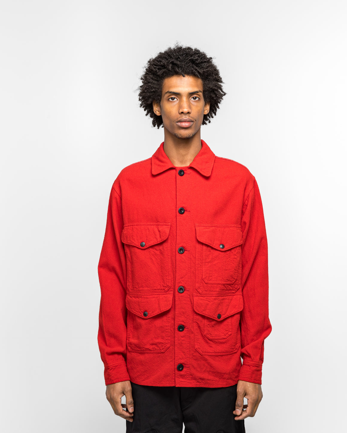 Junya Watanabe MAN - Garment Dyed Jacket x FILSON - Black/Red - UP THERE