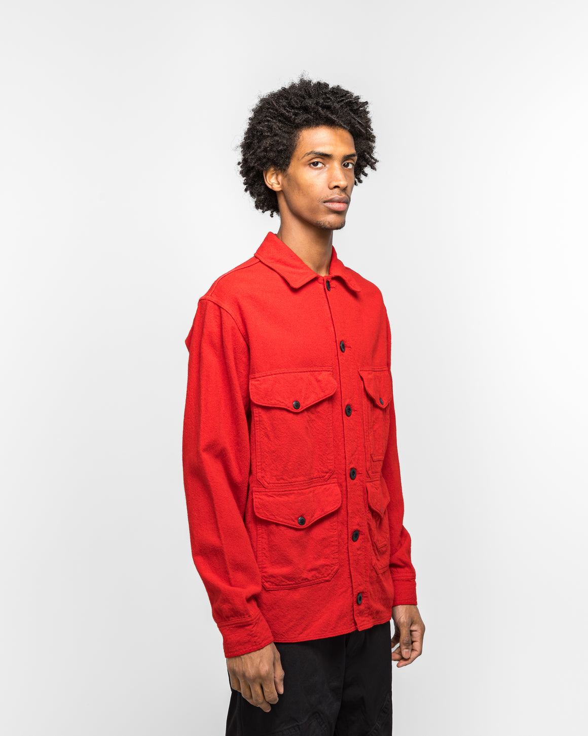 Junya Watanabe MAN - Garment Dyed Jacket x FILSON - Black/Red - UP THERE