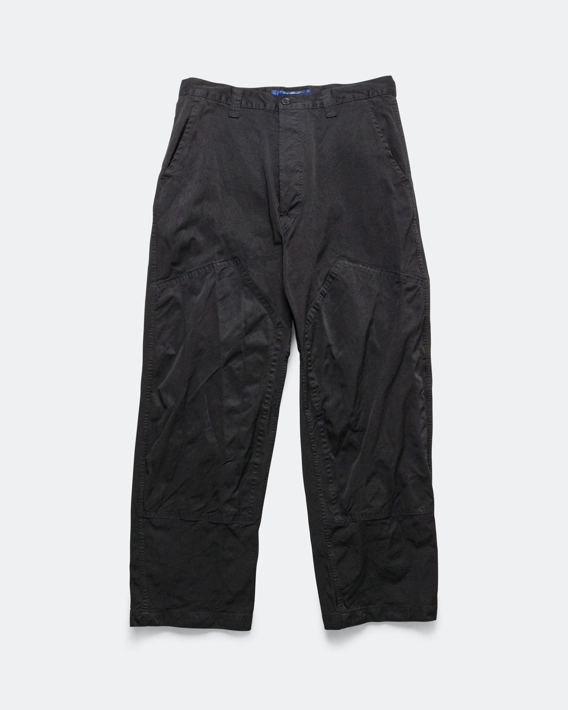 Junya Watanabe MAN - Nylon Twill Garment Dyed Pant - Black - UP THERE