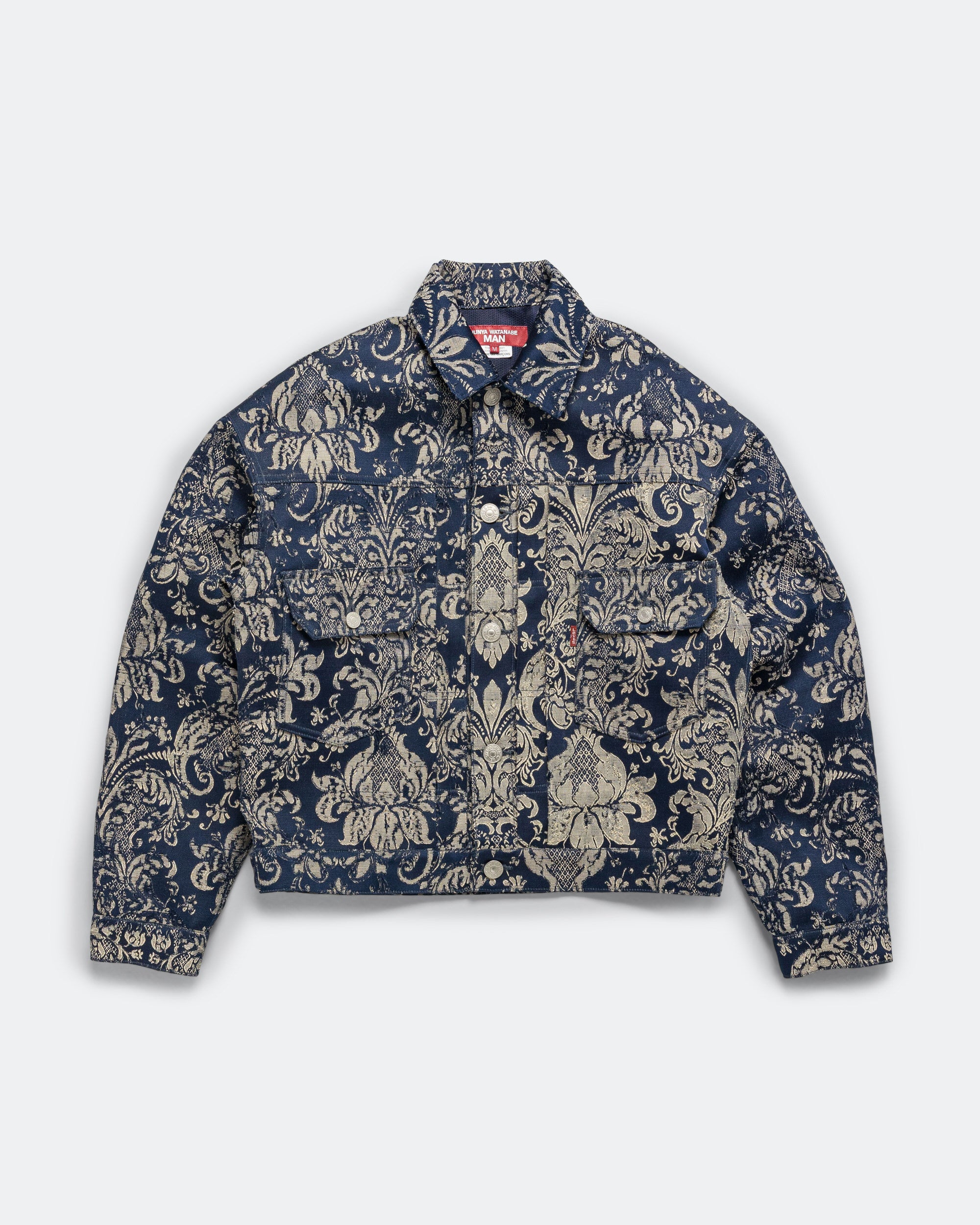 Junya Watanabe MAN - Polyester Rayon Damask Blouson x Levi's
