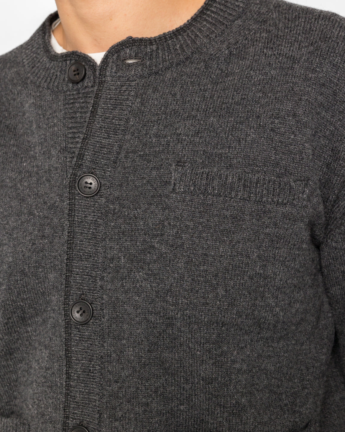 Junya Watanabe MAN - Cardigan - Top Charcoal - UP THERE