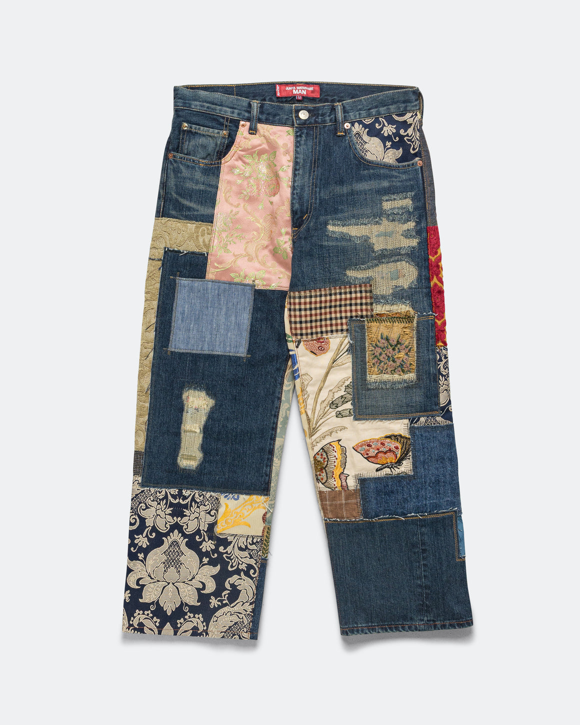 Junya Watanabe MAN - Cotton Garment Treated Denim x Levi's - Indigo/Mix - UP THERE