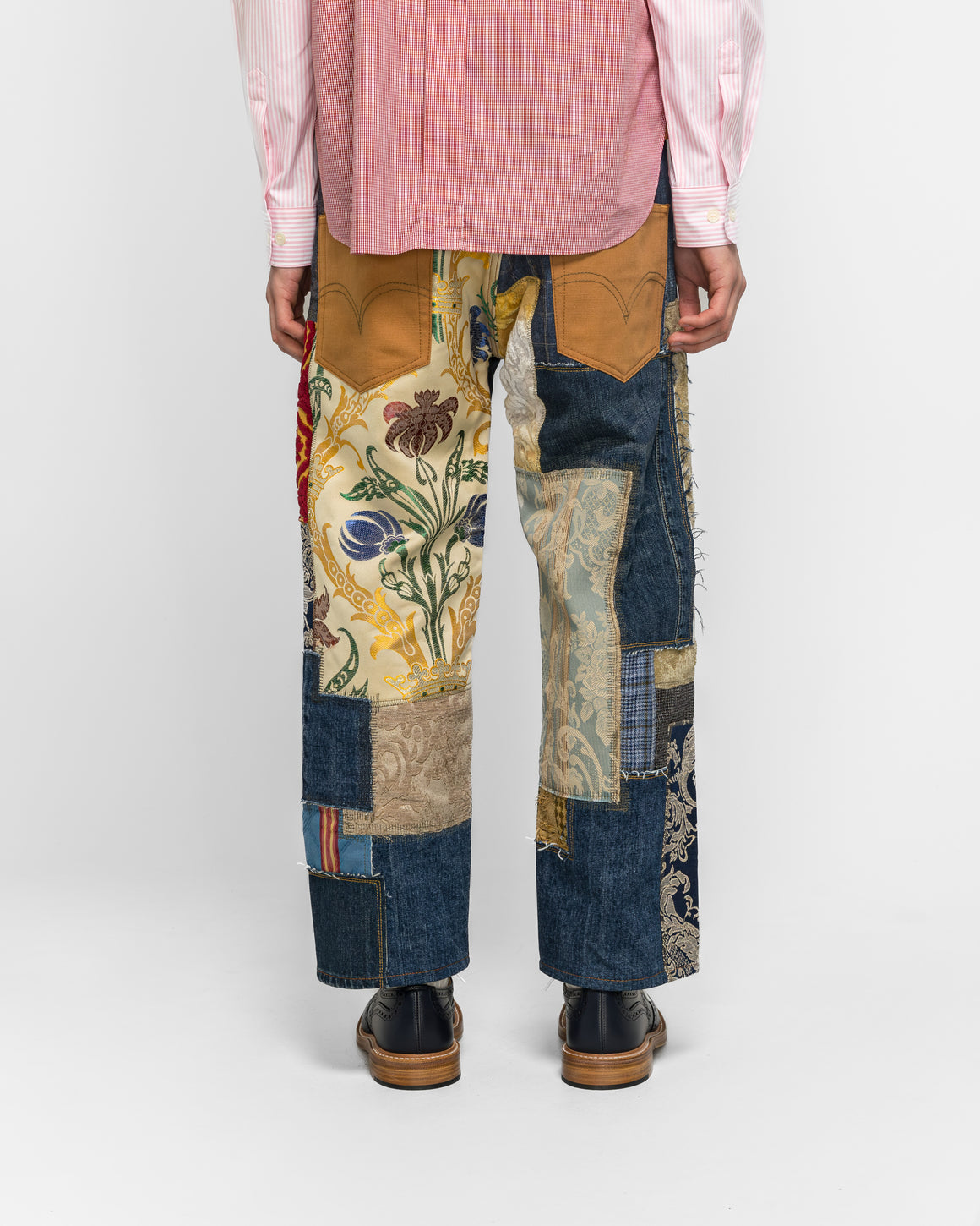 Junya Watanabe MAN - Cotton Garment Treated Denim x Levi's - Indigo/Mix - UP THERE