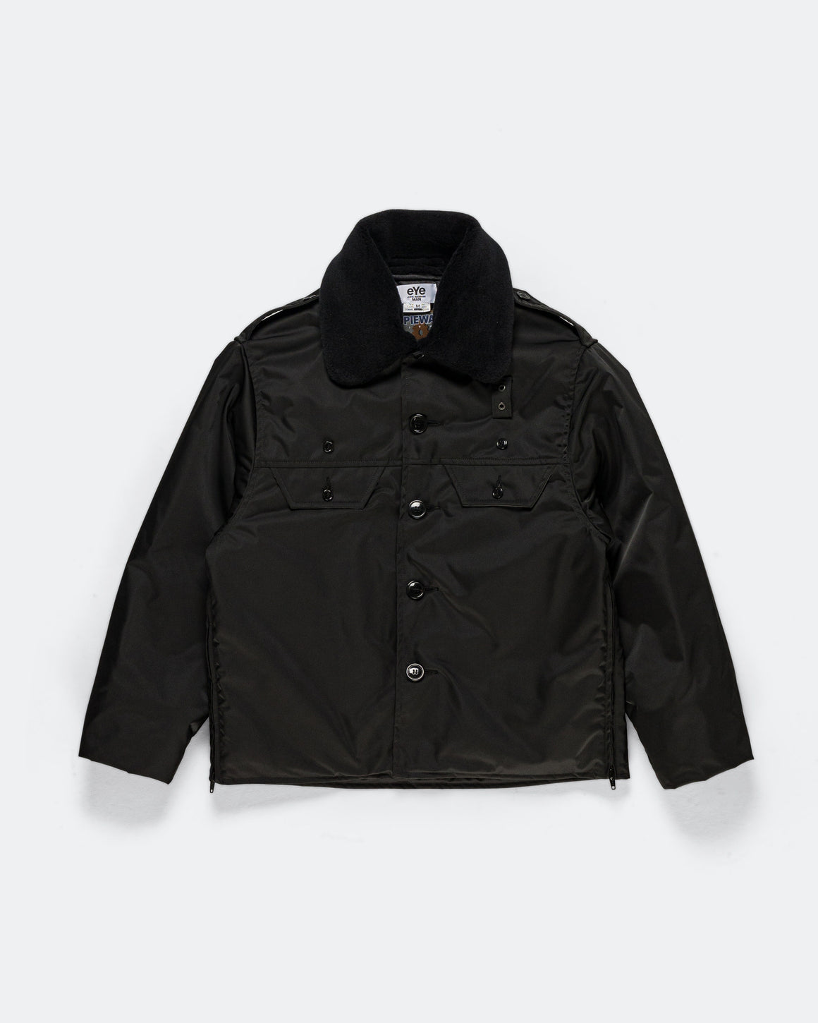Junya Watanabe MAN - Military Shirt Jacket - Black - UP THERE