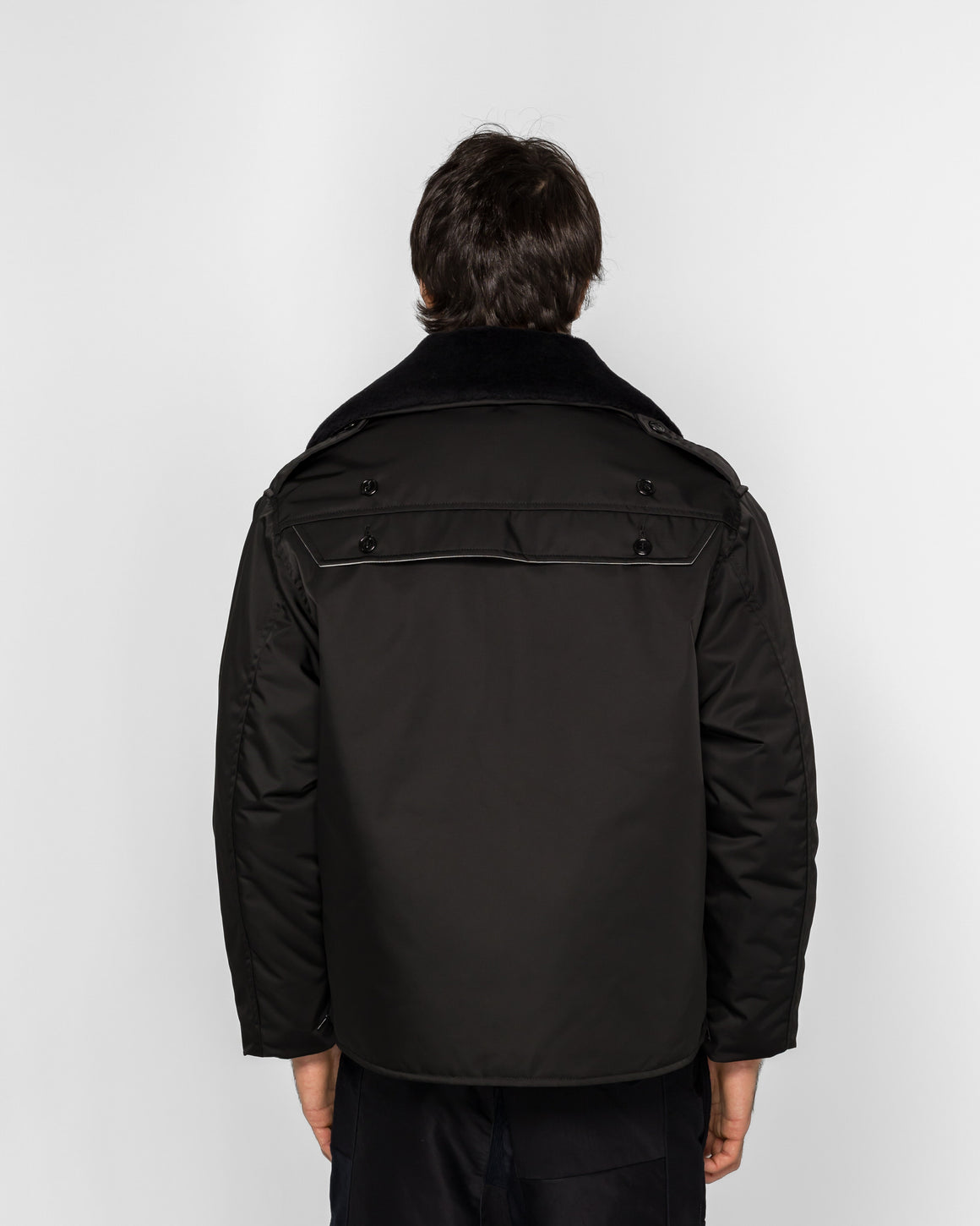 Junya Watanabe MAN - Military Shirt Jacket - Black - UP THERE