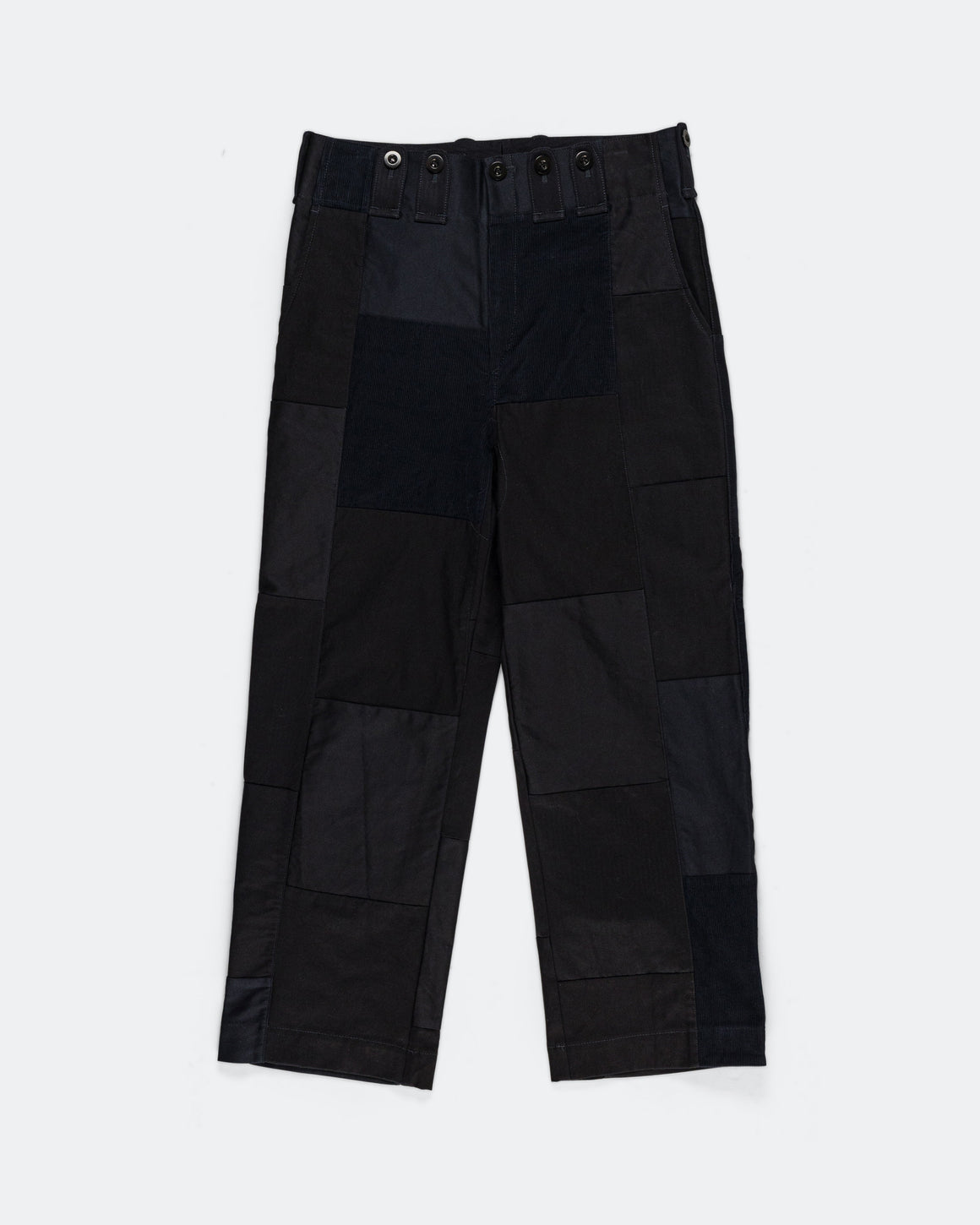 Junya Watanabe MAN - Panelled Cargo Trousers - Navy Mix - UP THERE