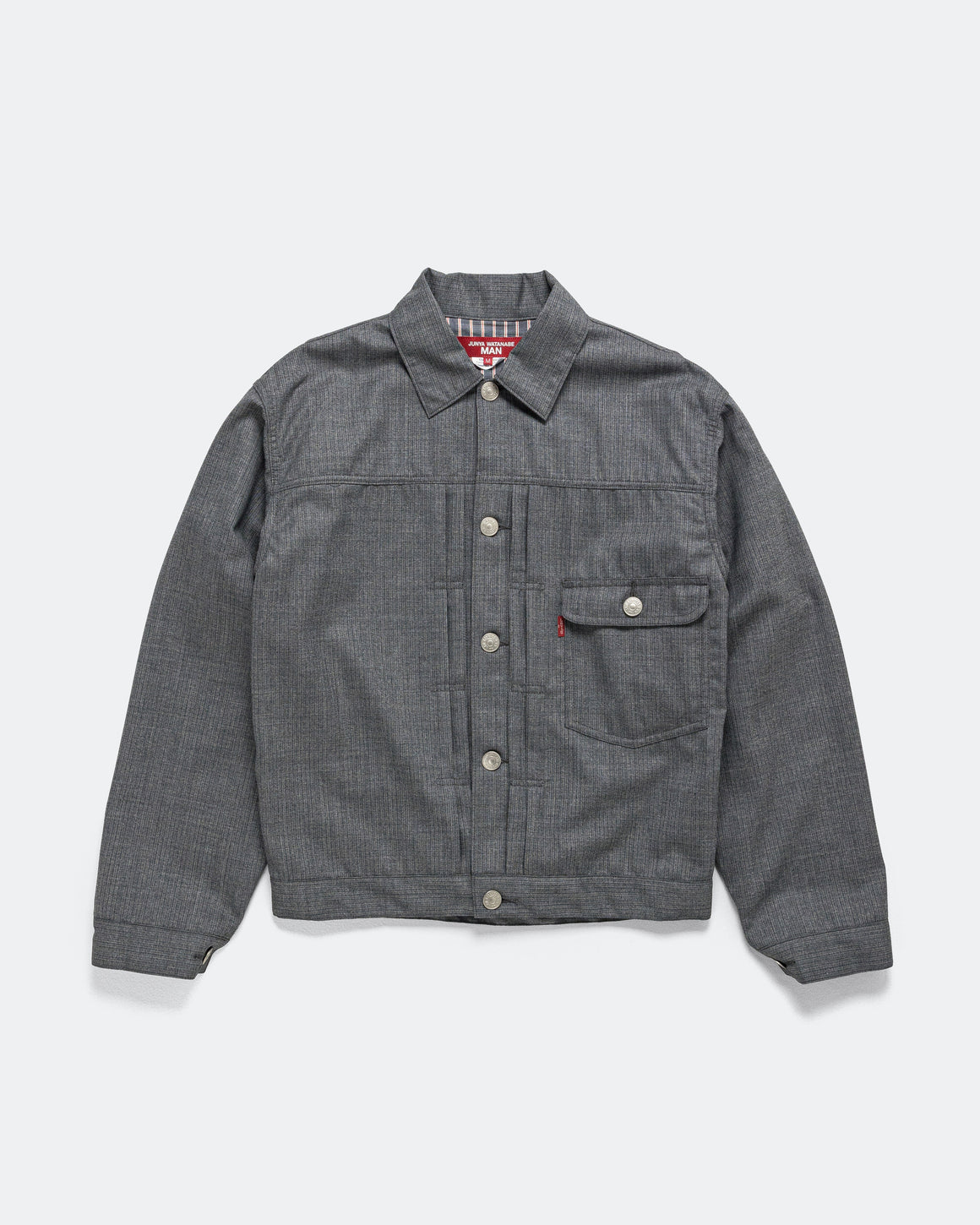 Junya Watanabe MAN - Wool Stripe x Levi's - Blue/Grey | UP THERE