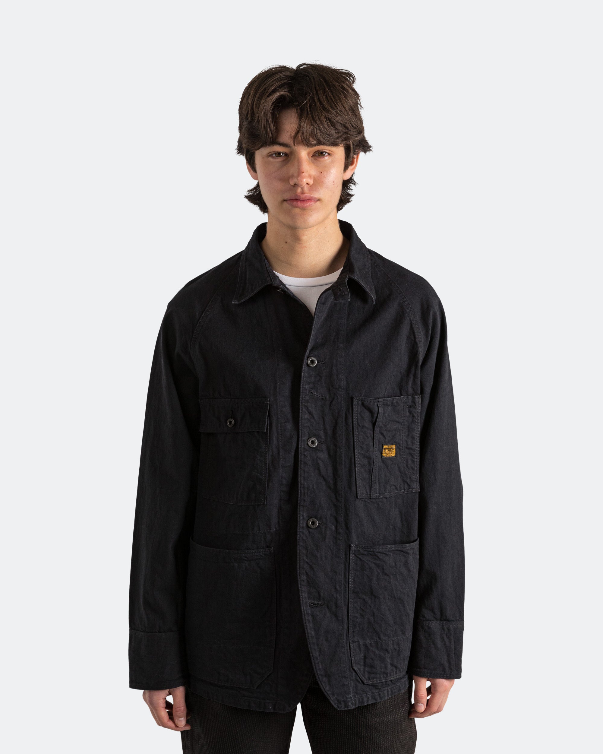 KAPITAL ブラックカバーオール　サイズ3 KAPITAL ブラックカバーオールサイズ3