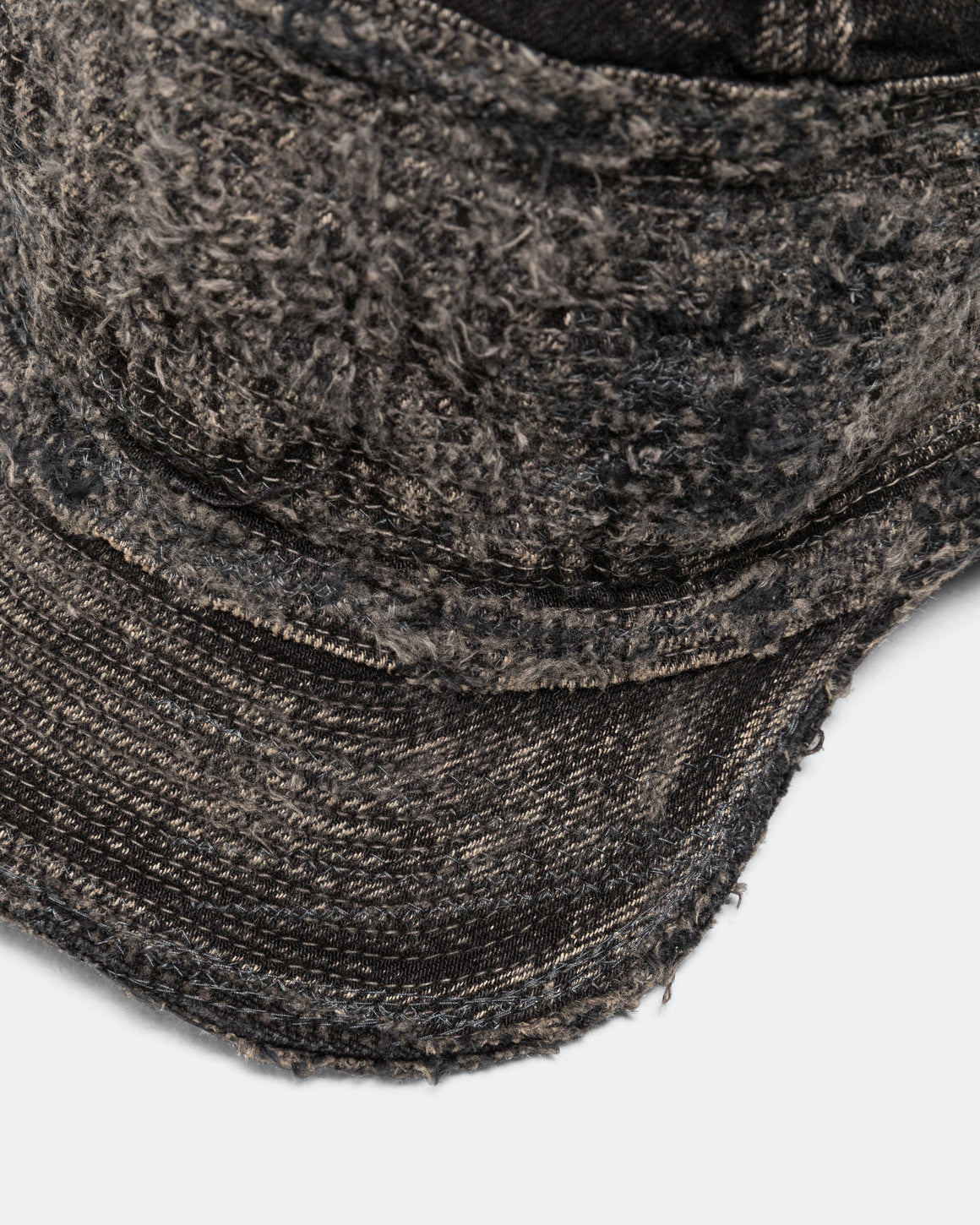 Kapital - 11.5ozBLKxBLK Denim The Old Man And The Sea Cap(CRASH Remake) - PRO - UP THERE