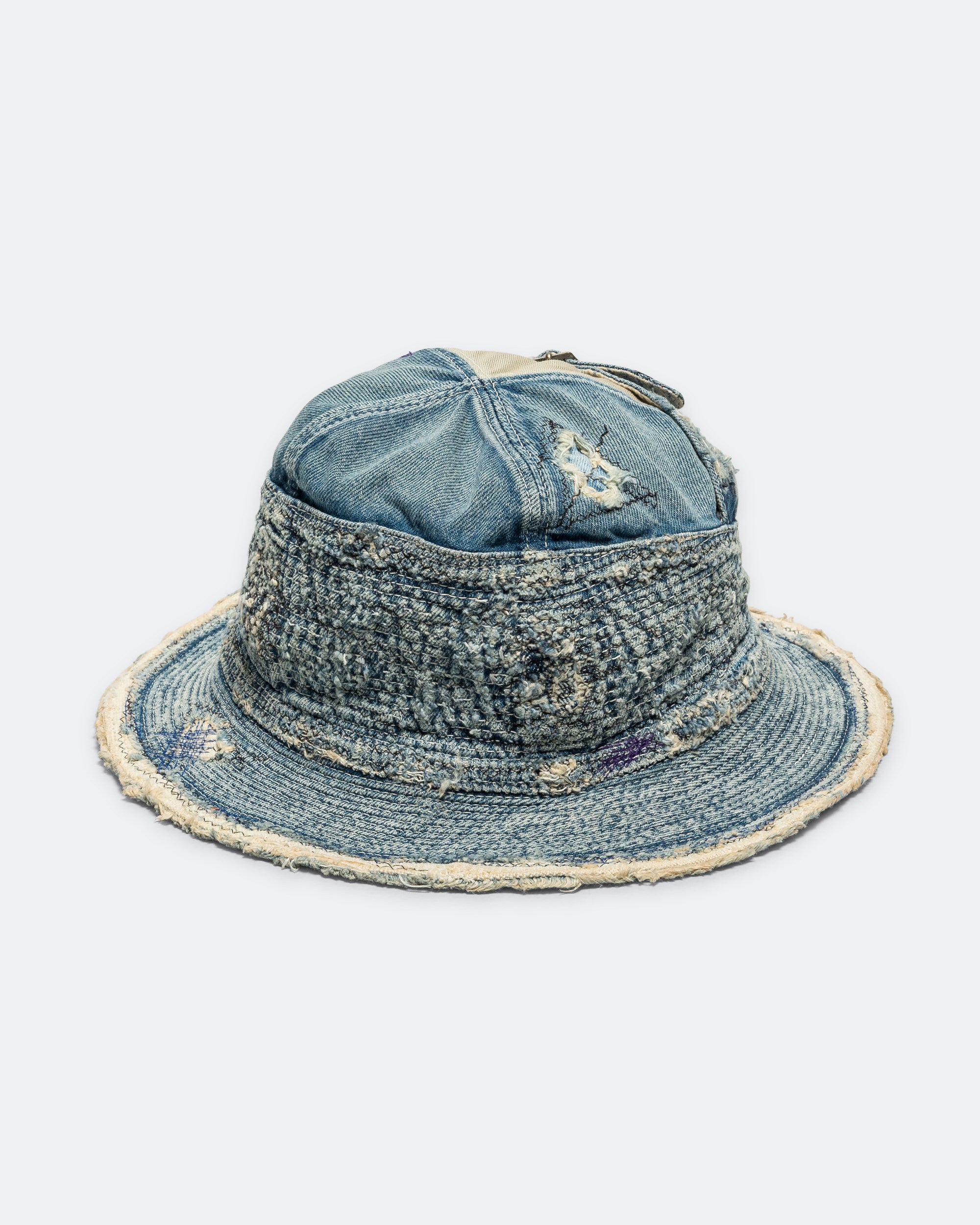 11.5oz Denim THE OLD MAN AND THE SEA Hat (CRASH Remake) - Indigo
