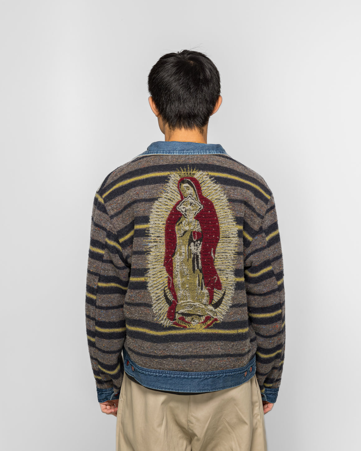 Kapital - 11.5oz Denim Lining Reversible ZIP UP Work JKT (VIRGIN MARY) - PRO - UP THERE