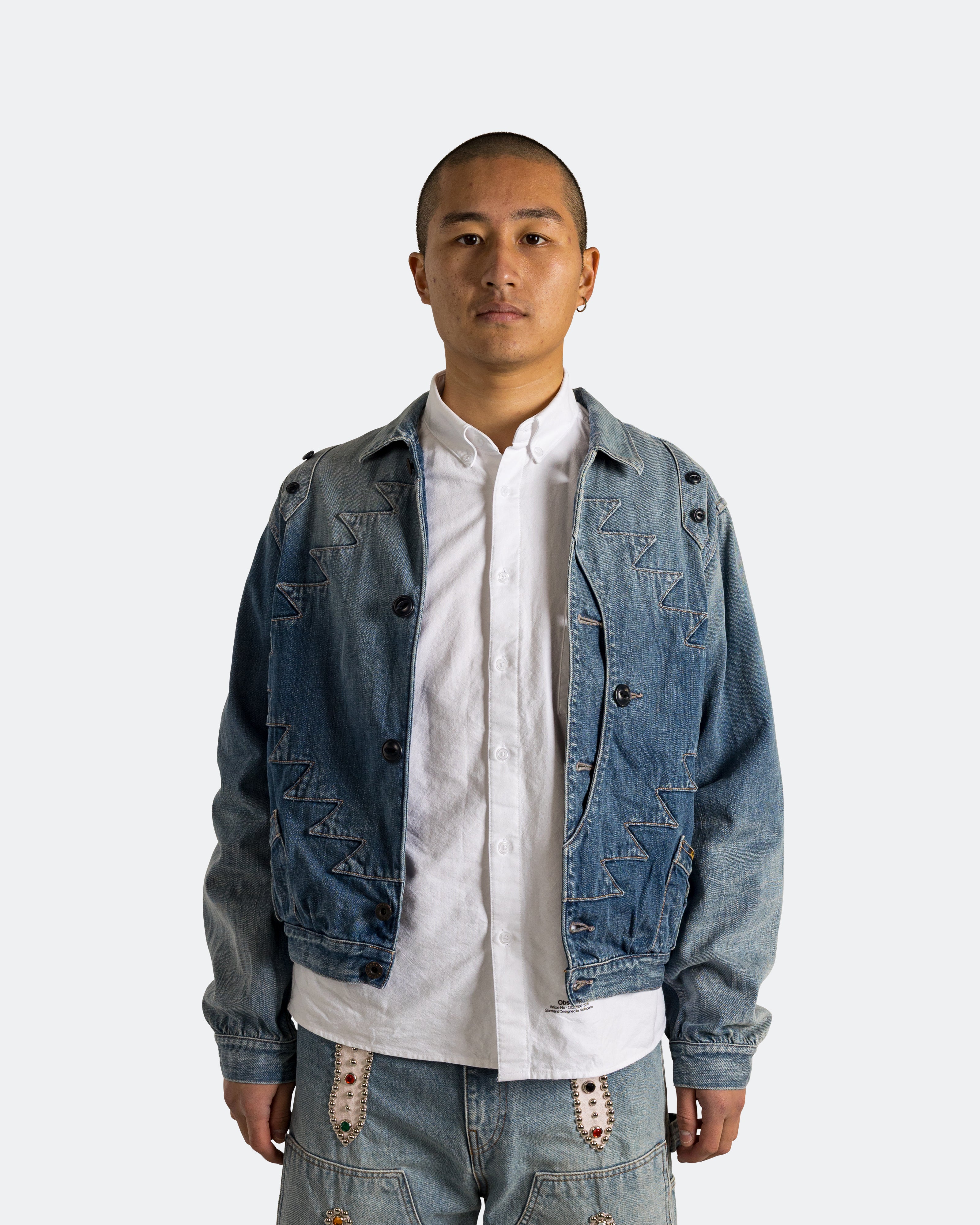 12oz Denim STD Thunderbird JKT (PRO) | UP THERE
