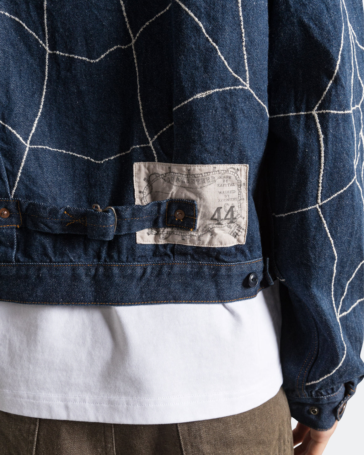 Kapital - 13oz Denim STD Thunderbird Blouson (KOUNTRY DREAM CATCH Remake) - Indigo - UP THERE