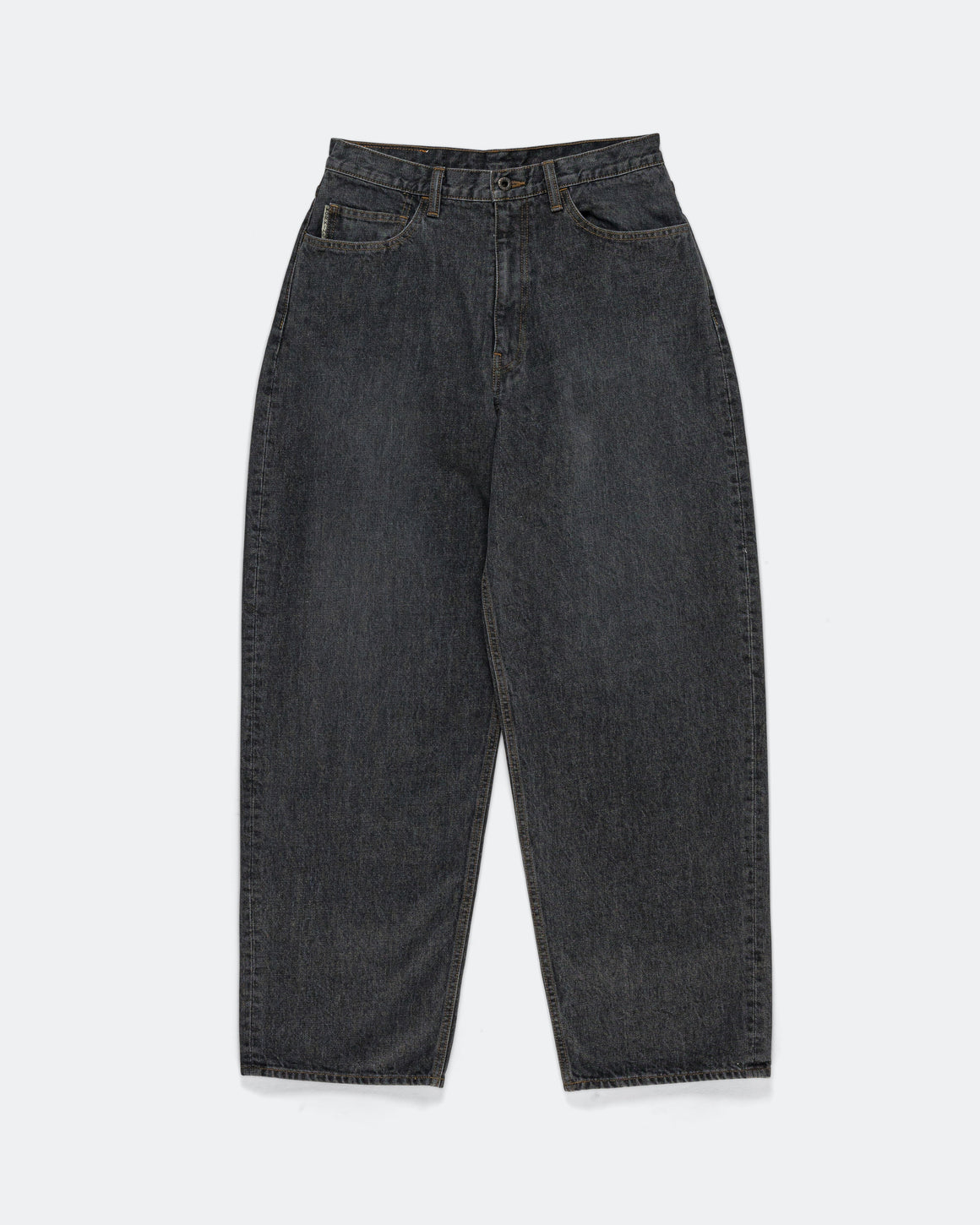 Kapital - 14oz BLK Denim CLUB Baggy 5P Pants - PRO - UP THERE