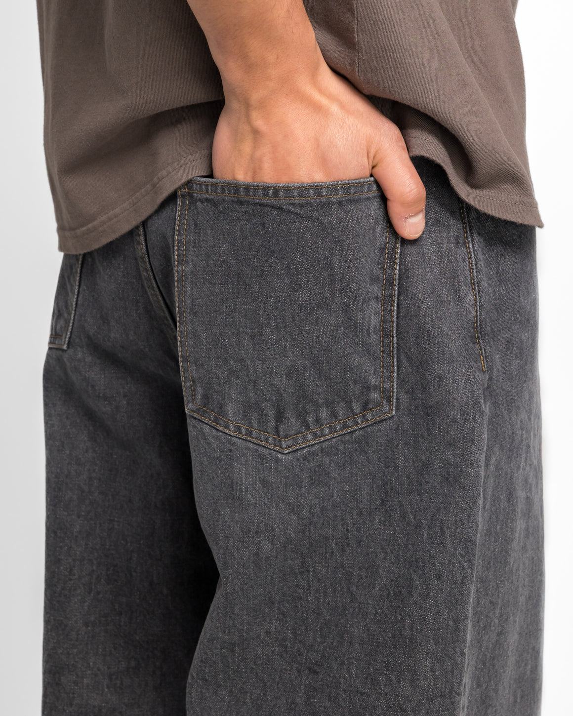 Kapital - 14oz BLK Denim CLUB Baggy 5P Pants - PRO - UP THERE